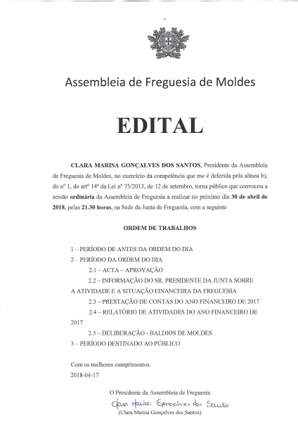 Assembleia de Freguesia 