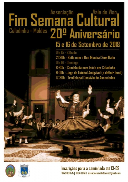 Vale do Viso celebra 20º aniversário com fim-de-semana cultural