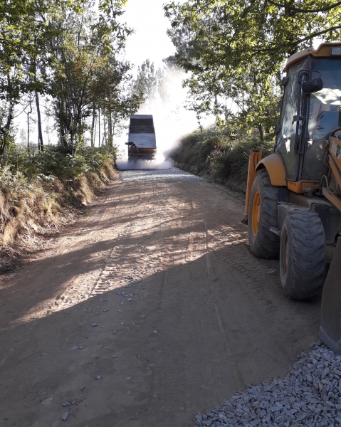 Beneficiação do caminho de acesso à Palma