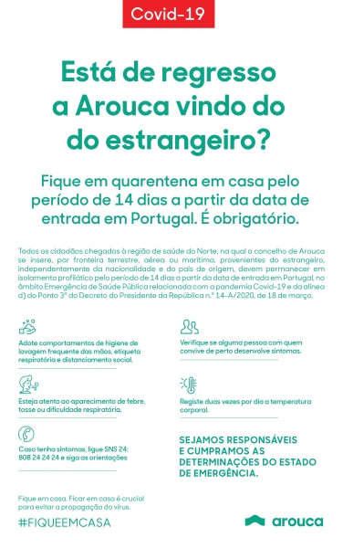 COVID-19 | Regras para quem chega do estrangeiro 