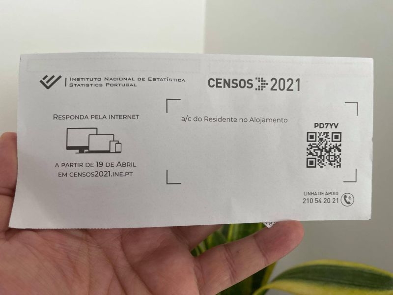 e-Balcão - Apoio na resposta aos CENSOS 2021